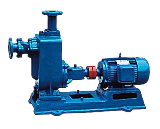 ZW type self-priming non clogging sewage pump