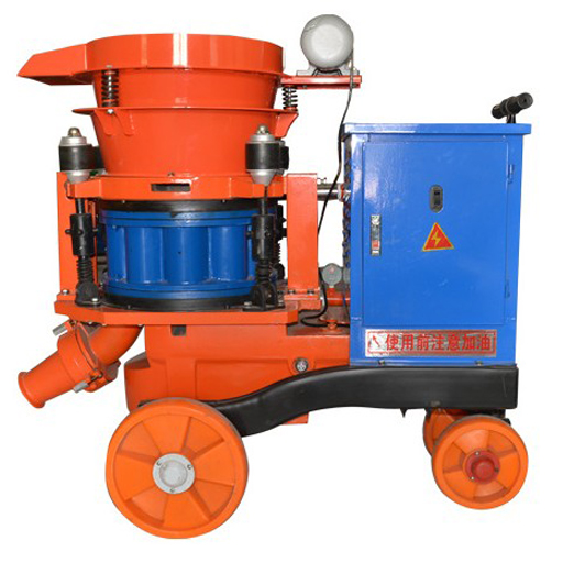 Slope gunite machine