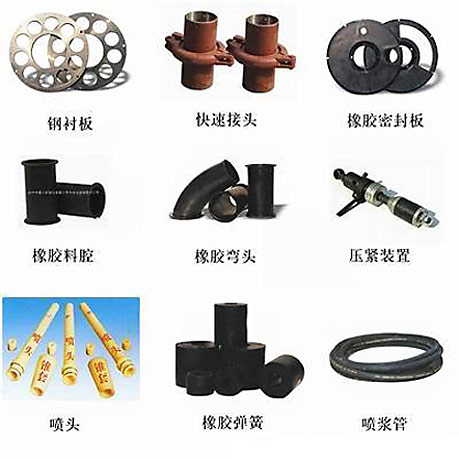 Gunite machine parts