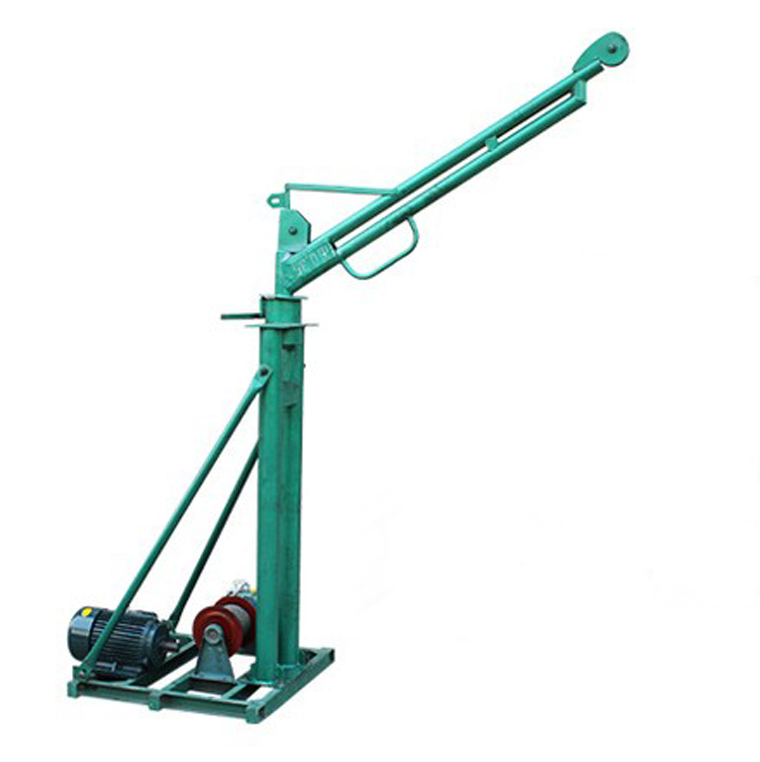 Diesel engine jib mini crane 0.5T and 1T