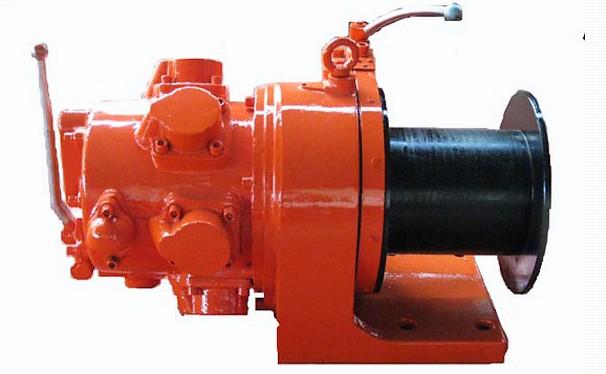 Pneumatic winch