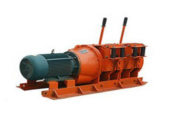 Underground electric mining scraper winch