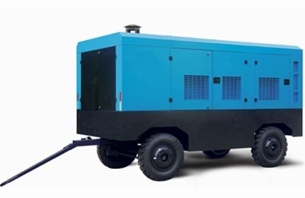 Mobile air compressor