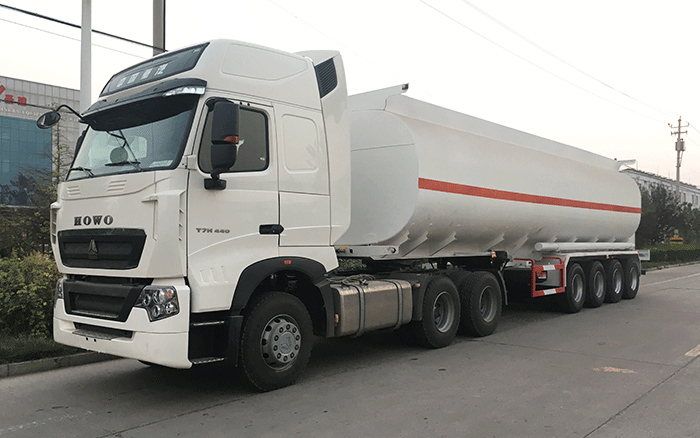 48KL Fuel Oil Tanker Trailer