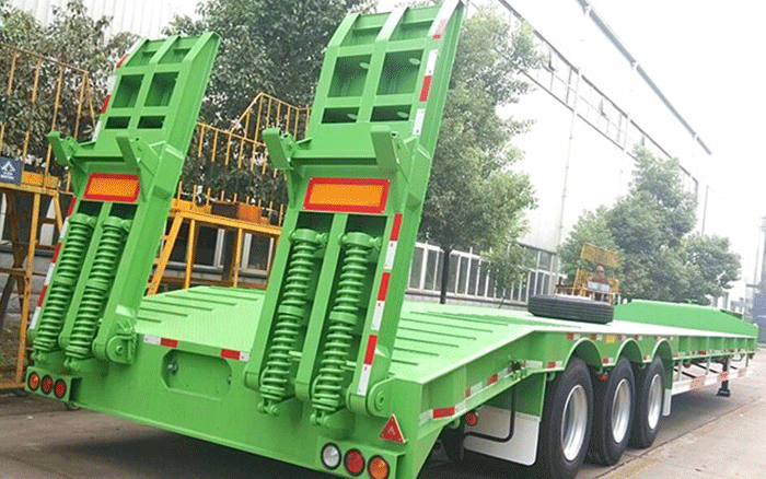 3 Axle Low bed Trailer
