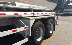 2 Axle 26 CBM Aluminum Tanker Truck