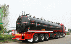 37.5CBM Asphalt Tank Trailer