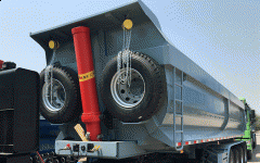 4 Axle 45 CBM Dump Truck
