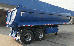 2 Axle 25 CBM Tipping Semi Trailer