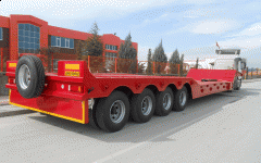 4 Axle Low bed Trailer