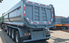 4 Axle 45 CBM Dump Truck