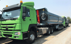 4 Axle 45 CBM Dump Truck