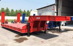 2Axle Gooseneck Lowboy Trailer