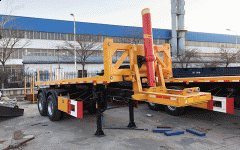 2Axle Tipping Container Trailer