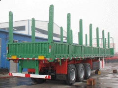 3 Axle Timber Semi Trailer