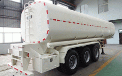 3 Axle Water Tank Semi Trailer