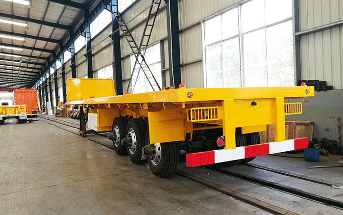 flatbed semi trailer
