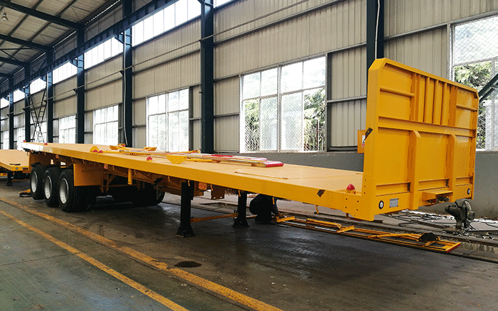 flatbed semi trailer
